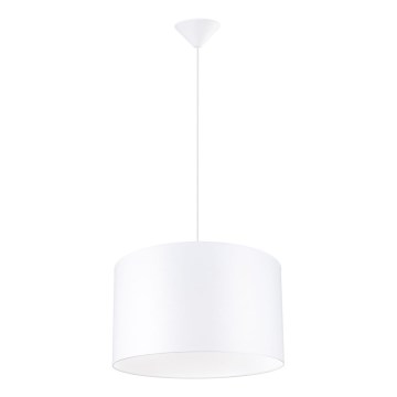 Lustra ar auklu NOVA 1xE27/15W/230V d. 40 cm balta
