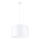 Lustra ar auklu NOVA 1xE27/15W/230V d. 40 cm balta