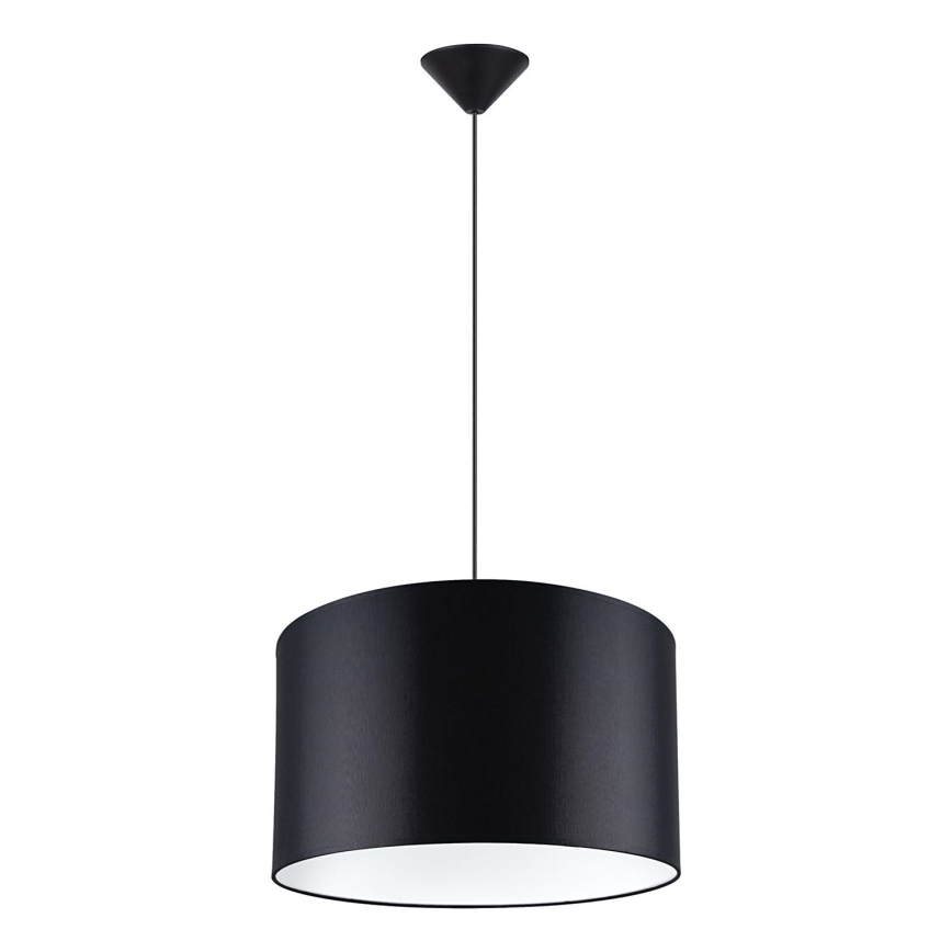 Lustra ar auklu NOVA 1xE27/15W/230V d. 40 cm melna