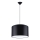 Lustra ar auklu NOVA 1xE27/15W/230V d. 40 cm melna