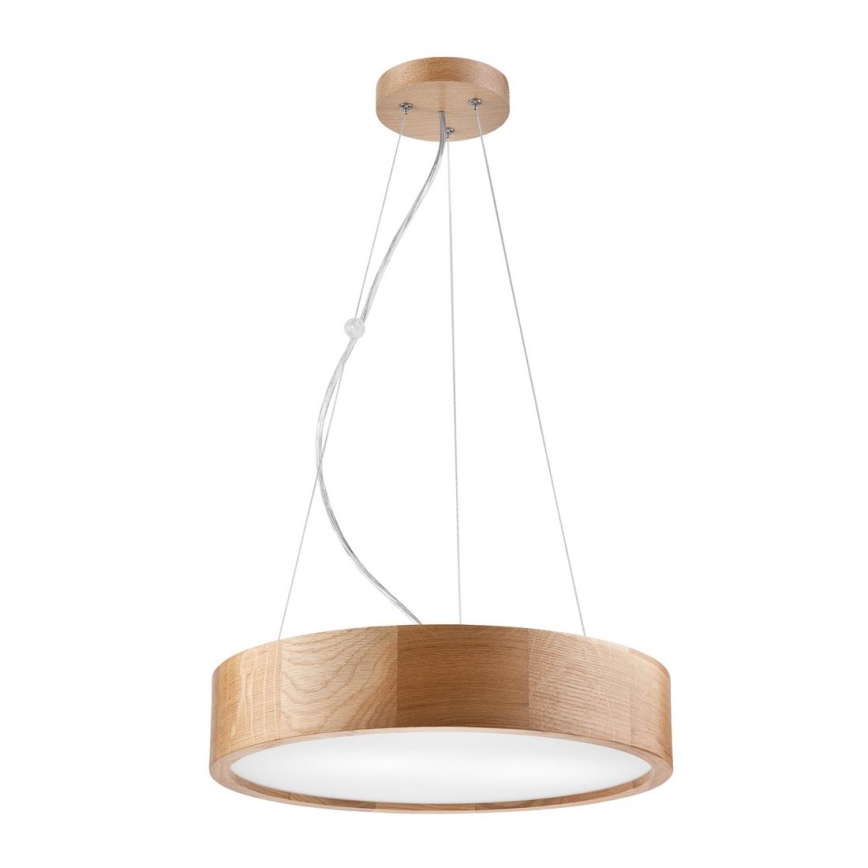 Lustra ar auklu OAK 2xE27/60W/230V oak ø 37 cm