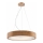 Lustra ar auklu OAK 3xE27/60W/230V ozols ø 47,5 cm