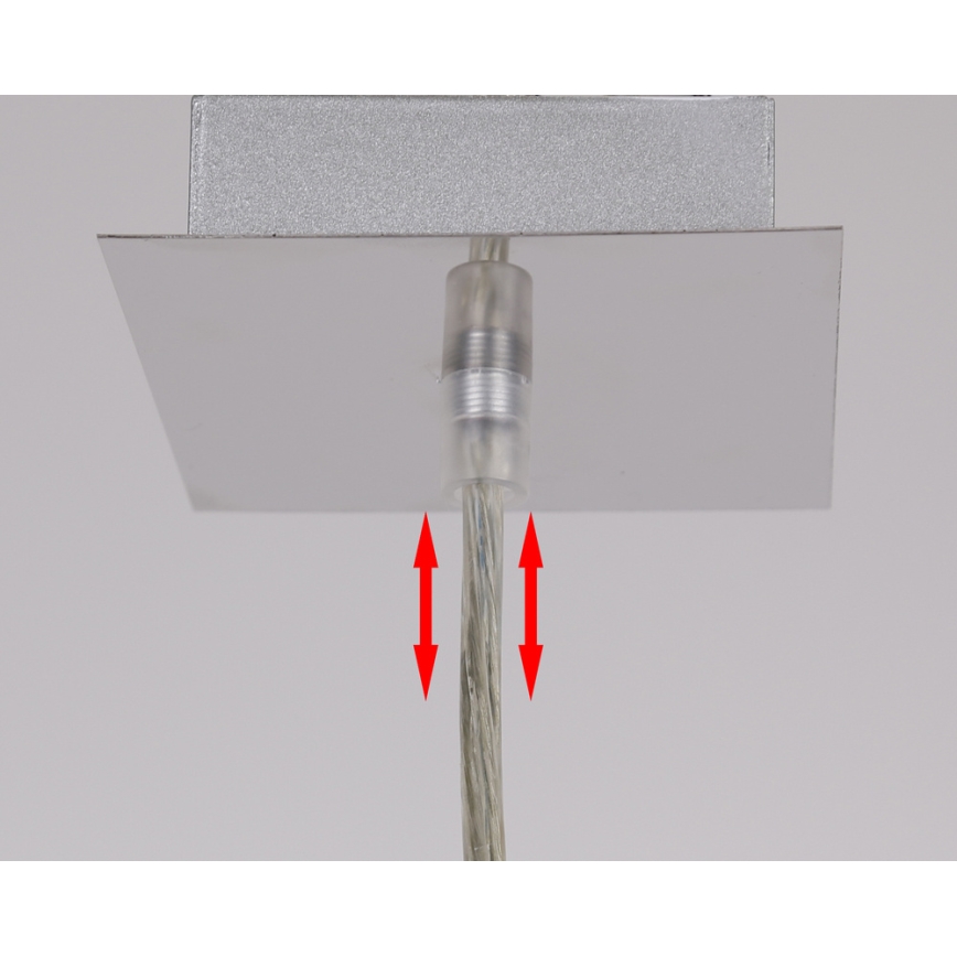 Lustra ar auklu ODEN 1xG9/40W/230V d. 12 cm