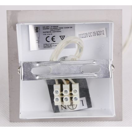 Lustra ar auklu ODEN 1xG9/40W/230V d. 12 cm