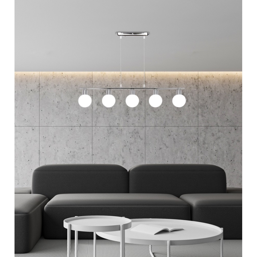 Lustra ar auklu ODEN 5xG9/40W/230V