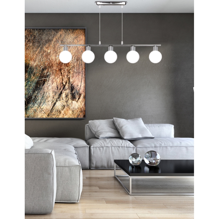 Lustra ar auklu ODEN 5xG9/40W/230V