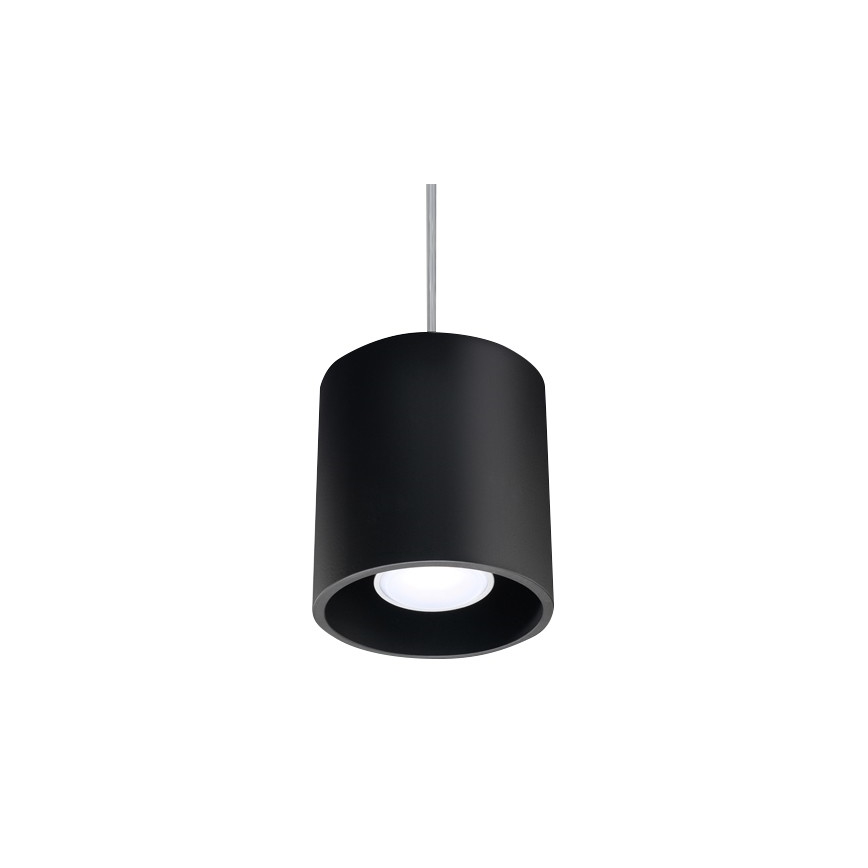 Lustra ar auklu ORBIS 1 1xGU10/40W/230V melns