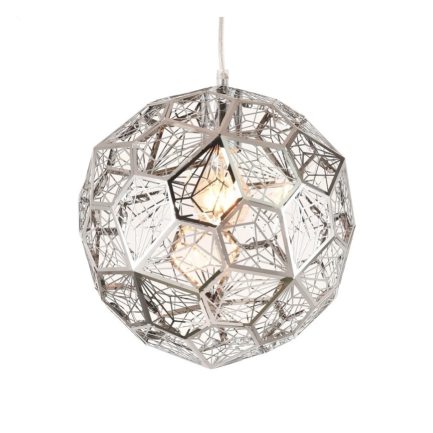 Lustra ar auklu ORION 1x E27/40W/230V polished hroms