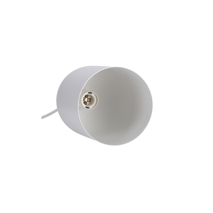 Lustra ar auklu OSS 1xE27/40W/230V balta