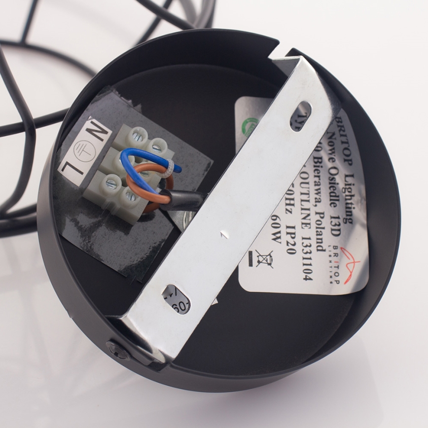 Lustra ar auklu OUTLINE 1xE27/60W/230V