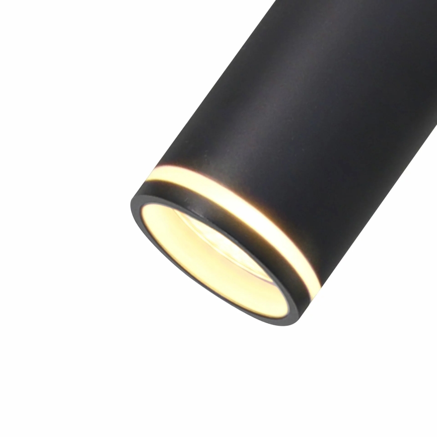 Lustra ar auklu PARĪZE 6xGU10/12W/230V melna