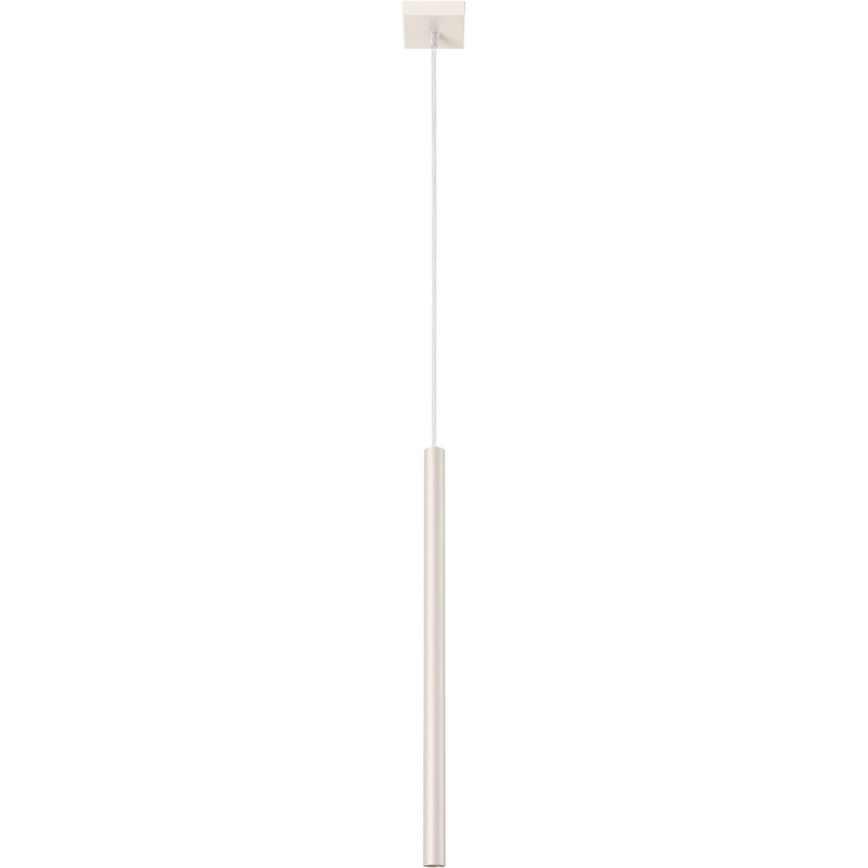 Lustra ar auklu PASTELO 1xG9/8W/230V krēmkrāsa