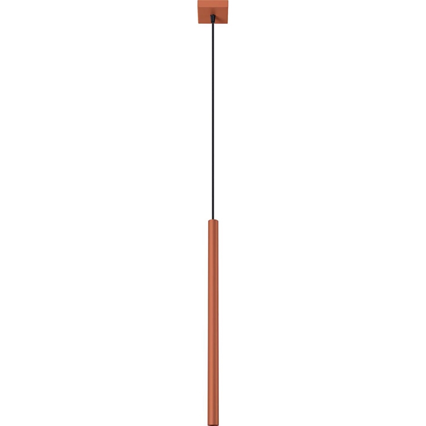 Lustra ar auklu PASTELO 1xG9/8W/230V sarkana