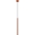 Lustra ar auklu PASTELO 1xG9/8W/230V sarkana