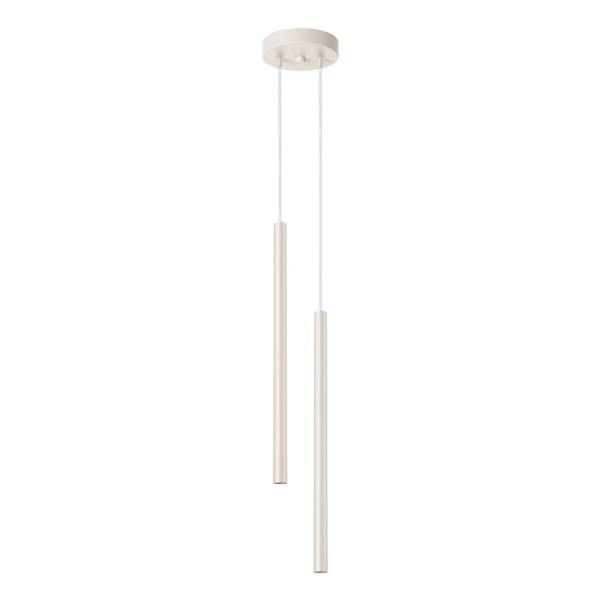 Lustra ar auklu PASTELO 2xG9/8W/230V krēmkrāsa