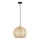 Lustra ar auklu PELO 1xE27/40W/230V d. 30 cm rotanga
