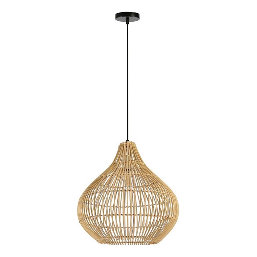 Lustra ar auklu PELO 1xE27/40W/230V d. 40 cm rotanga