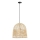 Lustra ar auklu PELO 1xE27/40W/230V d. 40 cm rotanga
