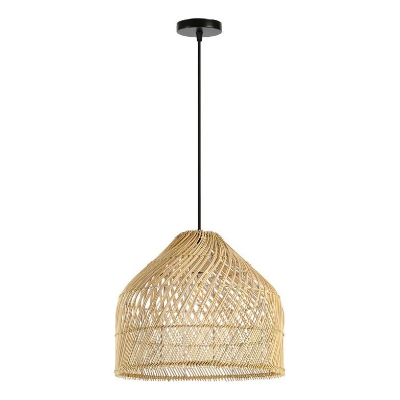 Lustra ar auklu PELO 1xE27/40W/230V d. 40 cm rotanga