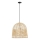 Lustra ar auklu PELO 1xE27/40W/230V d. 50 cm rotanga