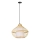 Lustra ar auklu PINCHOS 1xE27/40W/230V d. 40 cm bambusa