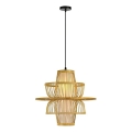 Lustra ar auklu PINCHOS 1xE27/40W/230V d. 45 cm bambusa