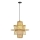 Lustra ar auklu PINCHOS 1xE27/40W/230V d. 45 cm bambusa