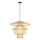 Lustra ar auklu PINCHOS 1xE27/40W/230V d. 50 cm bambusa