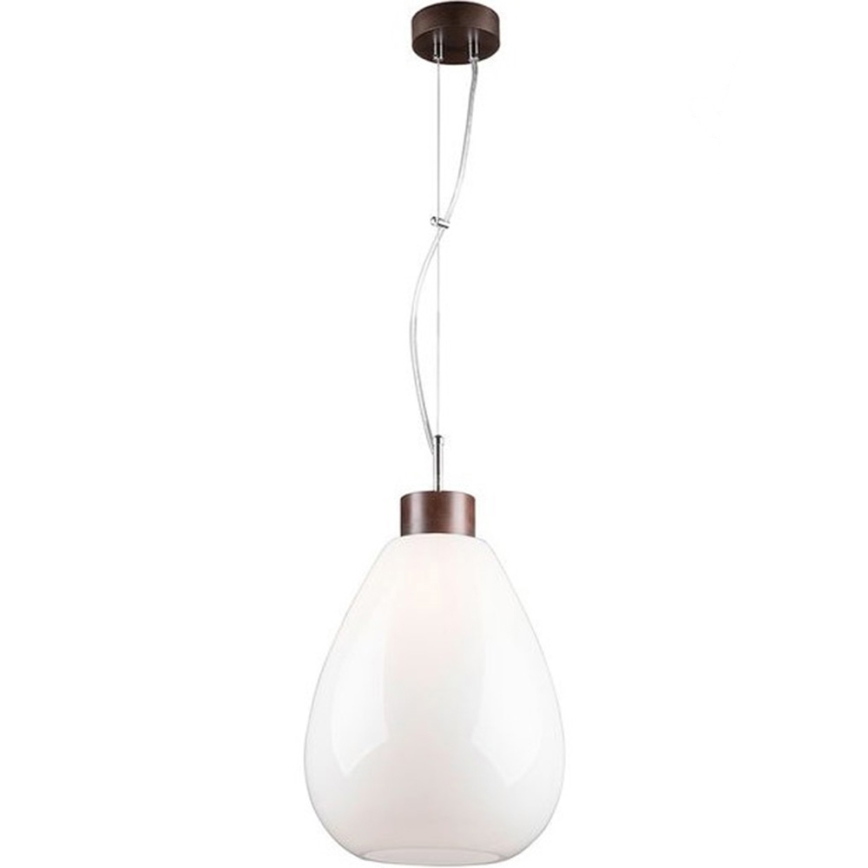 Lustra ar auklu PIRO 1xE27/60W/230V dižskābardis