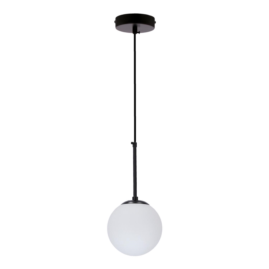 Lustra ar auklu POMPEI 1xE27/40W/230V melna