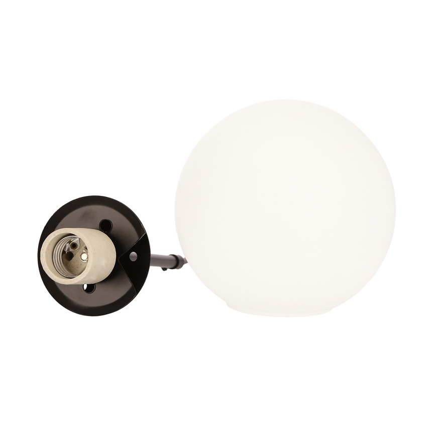 Lustra ar auklu POMPEI 1xE27/40W/230V melna