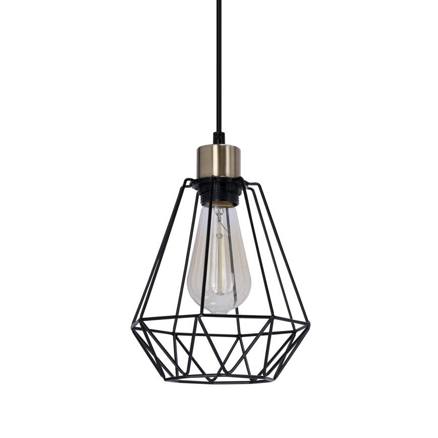 Lustra ar auklu PRIMO 1xE27/60W/230V zirneklis