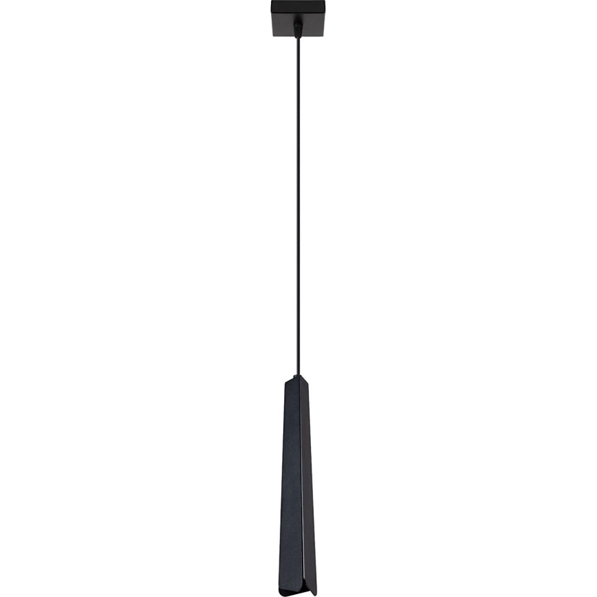 Lustra ar auklu PRYSM 1xG9/8W/230V melna