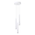 Lustra ar auklu PRYSM 3xG9/8W/230V balta
