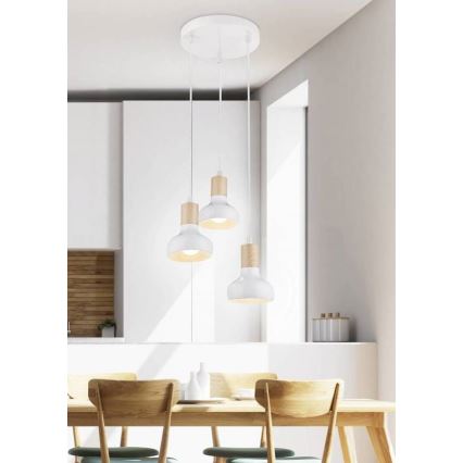 Lustra ar auklu PUERTO 3xE14/40W/230V