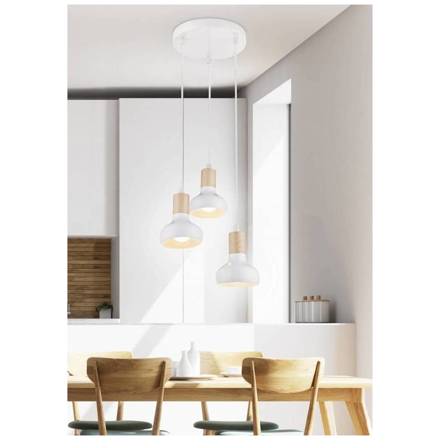 Lustra ar auklu PUERTO 3xE14/40W/230V