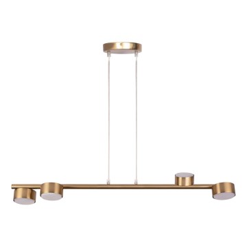 Lustra ar auklu PUNTO 4xGX53/12W/230V zelta