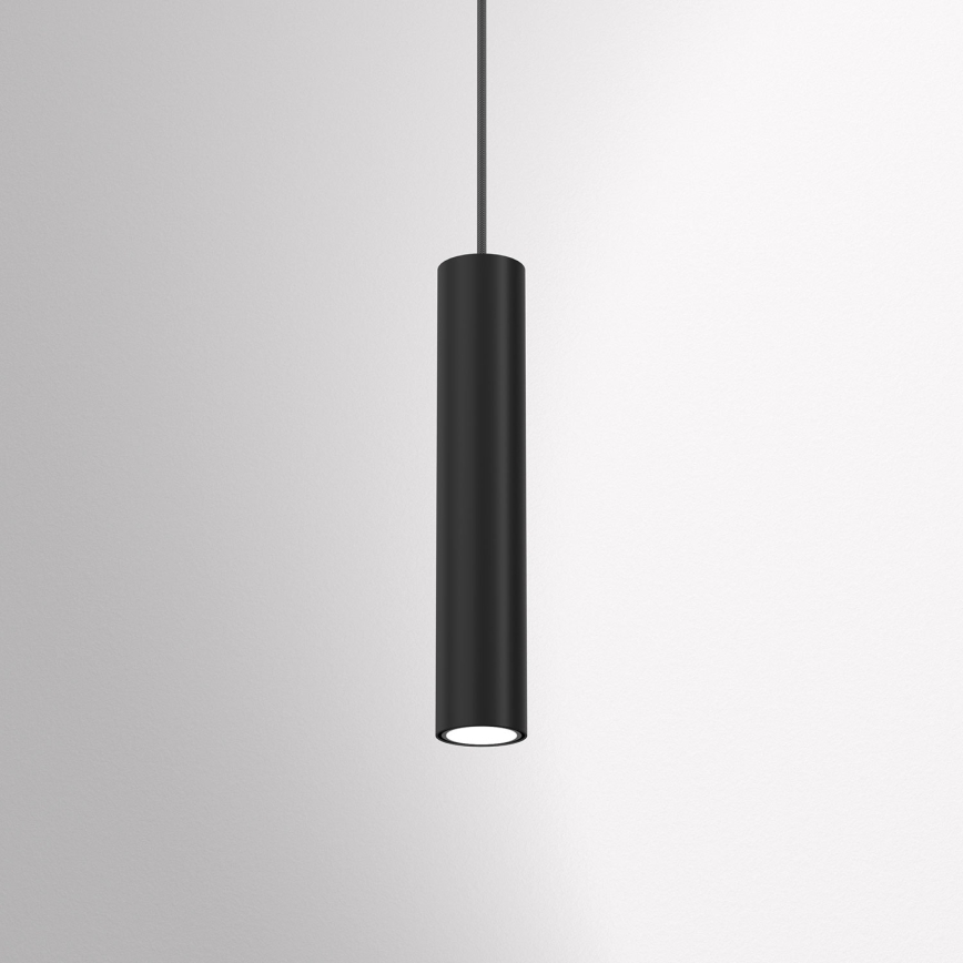 Lustra ar auklu RAITO 1xGU10/8W/230V melna
