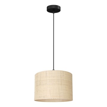 Lustra ar auklu RATTAN 1xE27/60W/230V d. 25 cm rotanga