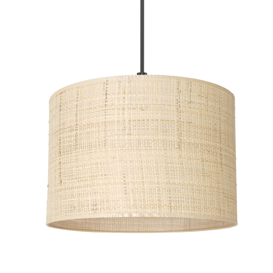 Lustra ar auklu RATTAN 1xE27/60W/230V d. 25 cm rotanga