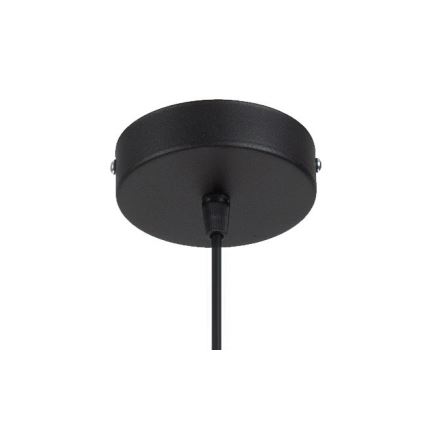 Lustra ar auklu RELLA 1xE27/60W/230V zaļa/zelta