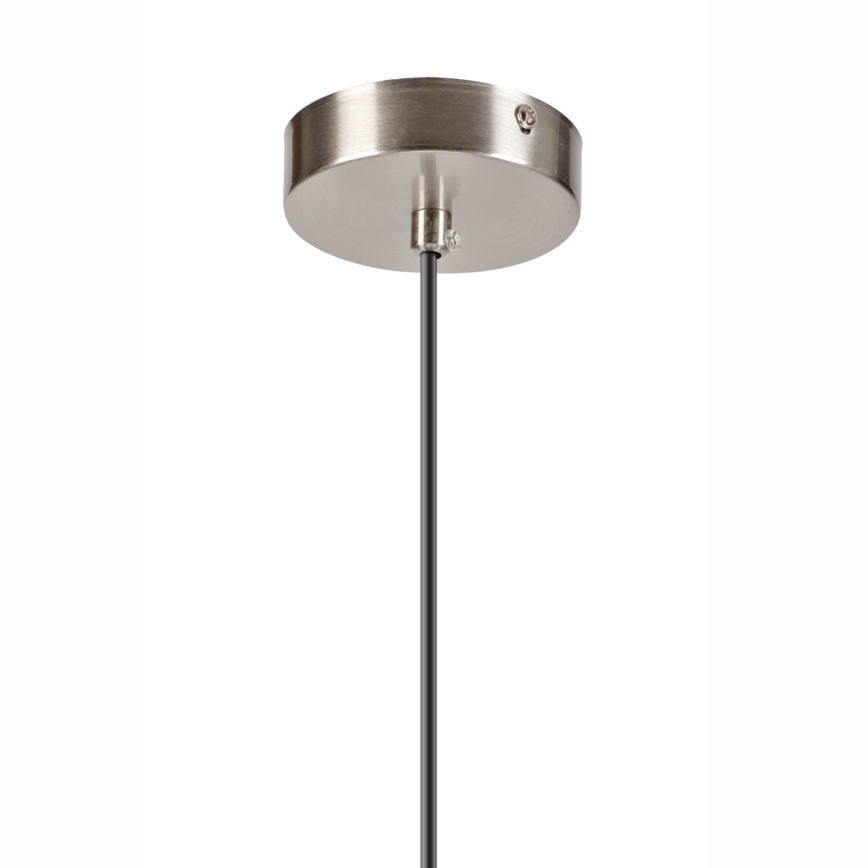 Lustra ar auklu ROLLO 1xE14/5W/230V matēts hroms/dūmakains