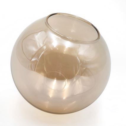 Lustra ar auklu ROLLO 1xE14/5W/230V zelta/dūmakains bēša