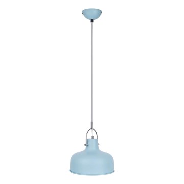 Lustra ar auklu ROMI 1xE27/40W/230V zila