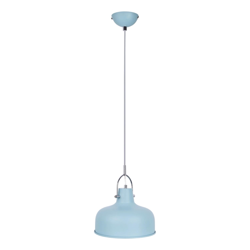 Lustra ar auklu ROMI 1xE27/40W/230V zila