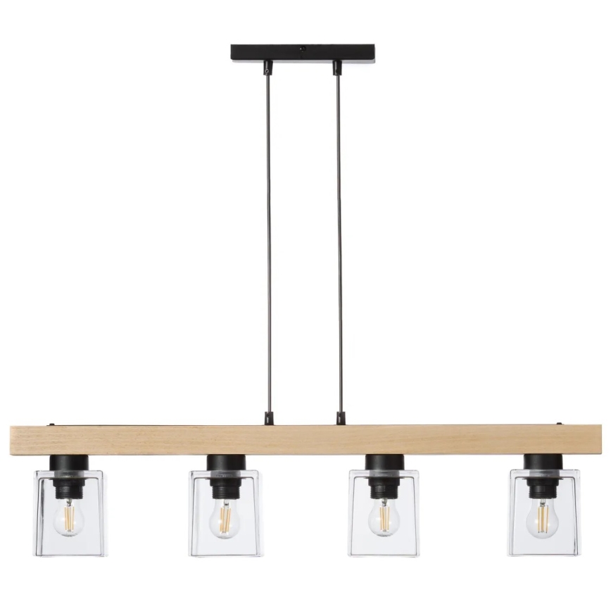 Lustra ar auklu RUSTIC RADIANCE 4xE27/60W/230V