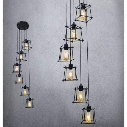 Lustra ar auklu RYGA 6xE27/20W/230V