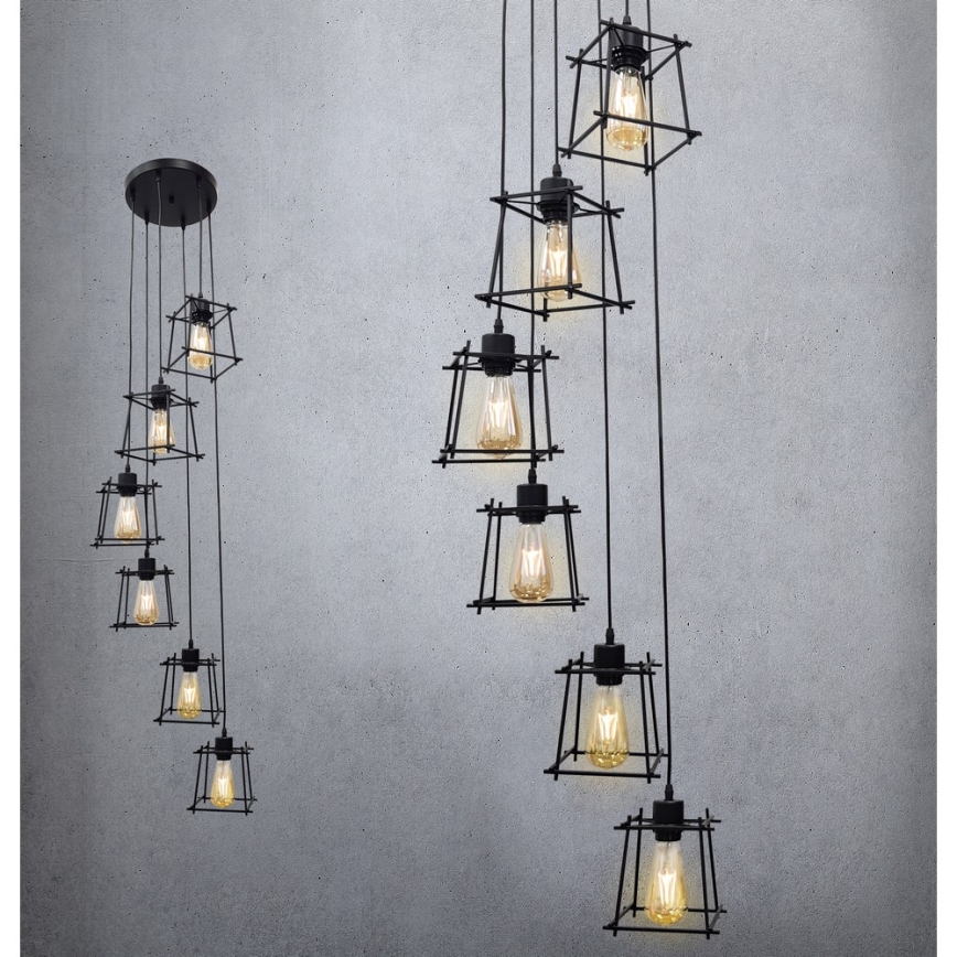 Lustra ar auklu RYGA 6xE27/20W/230V