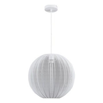 Lustra ar auklu SENSAI 1xE27/20W/230V d. 40 cm balta