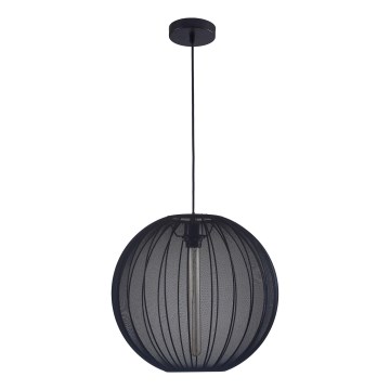 Lustra ar auklu SENSAI 1xE27/20W/230V d. 40 cm melna